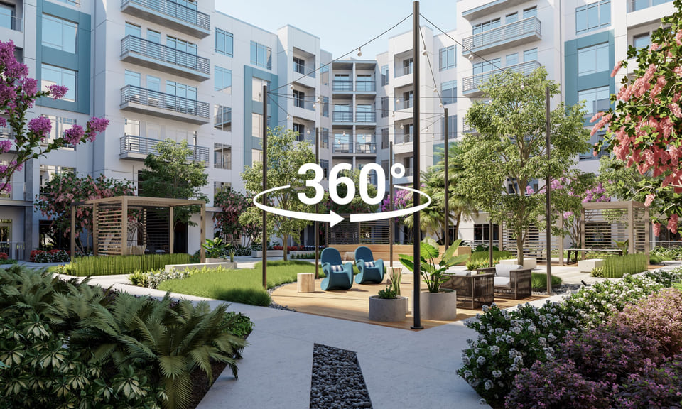 Cortland Westshore — Courtyard