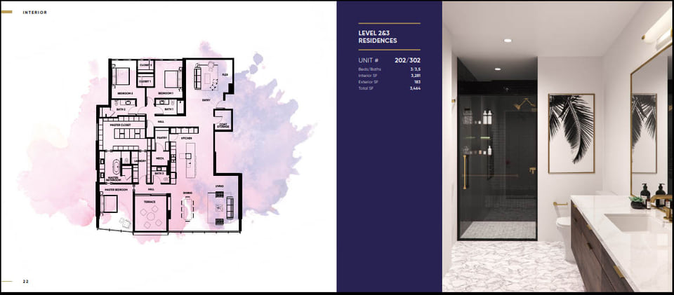 The Colorfield — Brochure Pages - Floor Plans