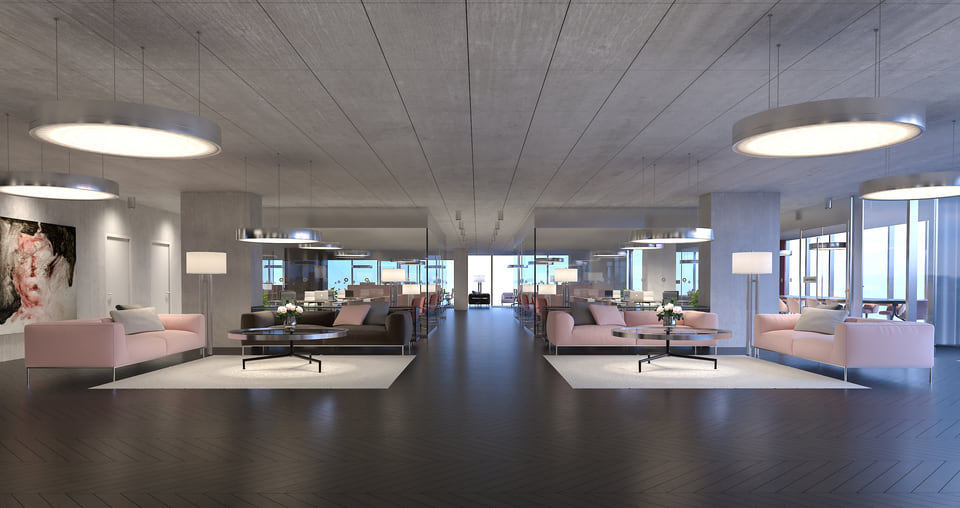 1101 New York Ave - Stream Realty Partners. Private equity office design. 