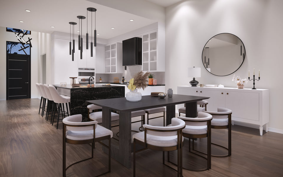 Elveden Court — Interior rendering