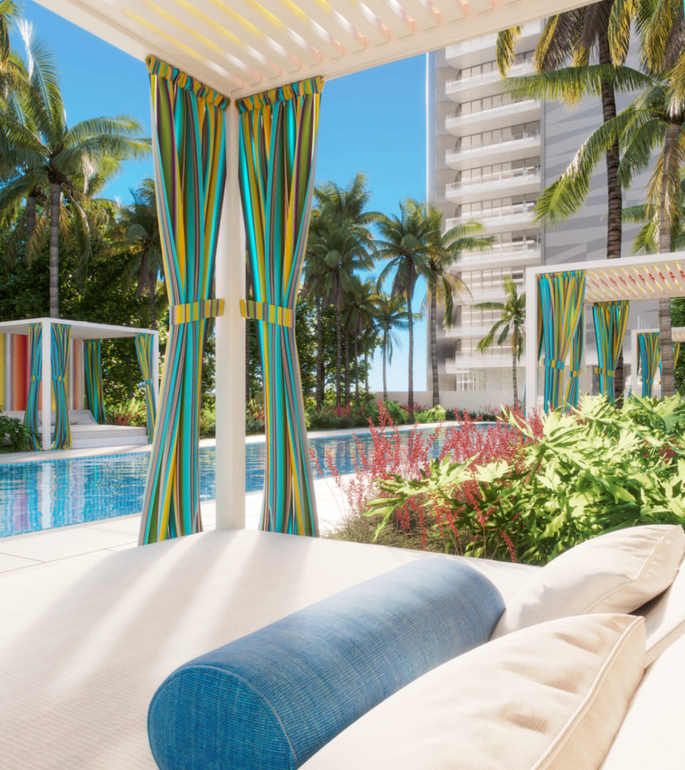 Missoni Baia — Poolside Cabana View