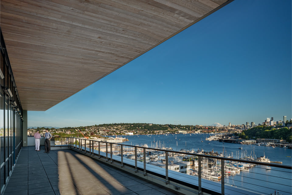 Watershed Terrace — before virtual staging