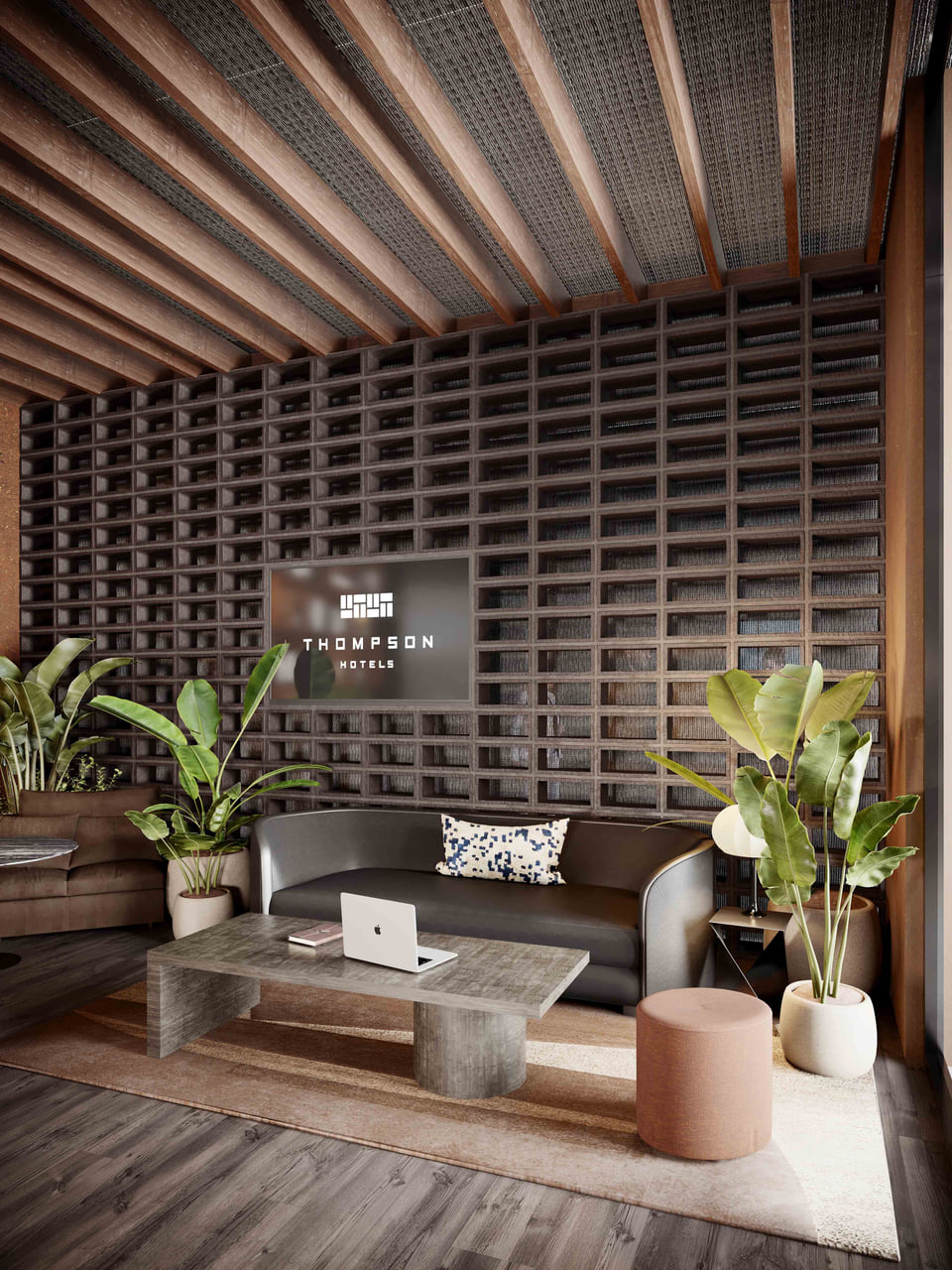 thompson hotel branded rendering