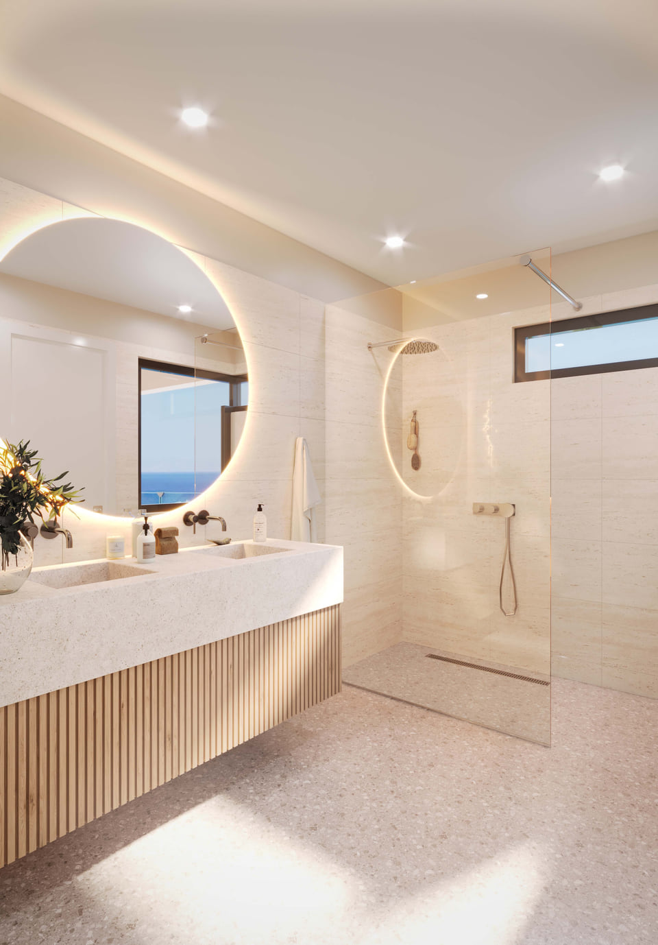 guest bathroom rendering