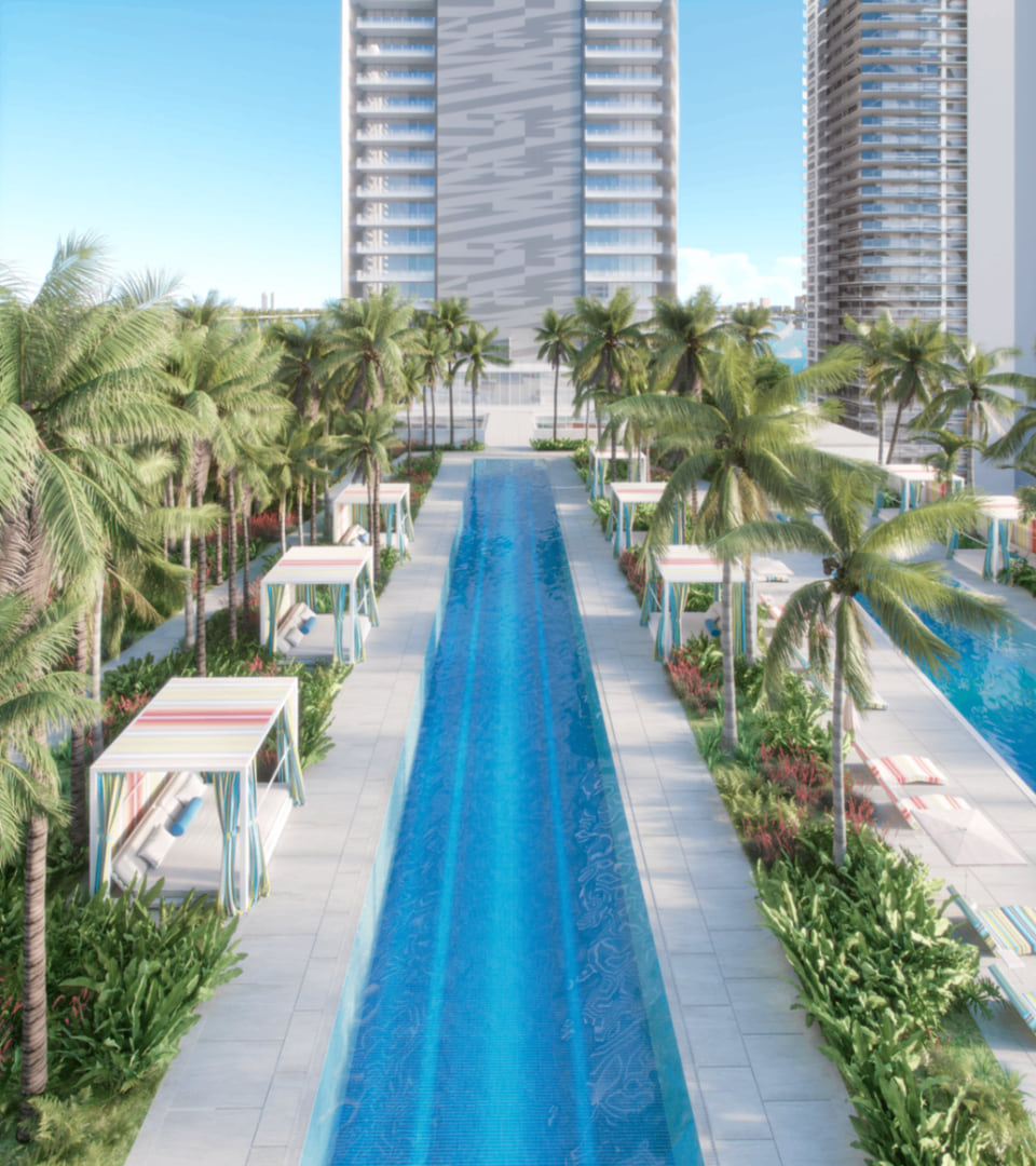 Missoni Baia — Bayfront Amenity Deck