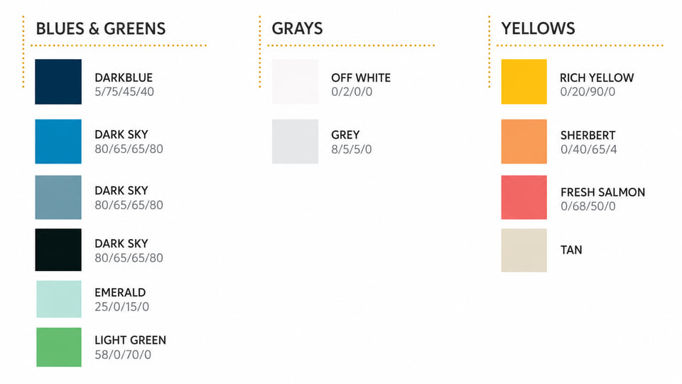 1771 N Street — Branding Colors