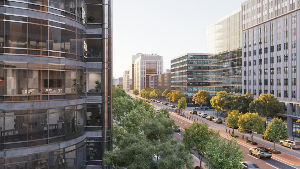1900 K Street — 1900 K DC Rendering