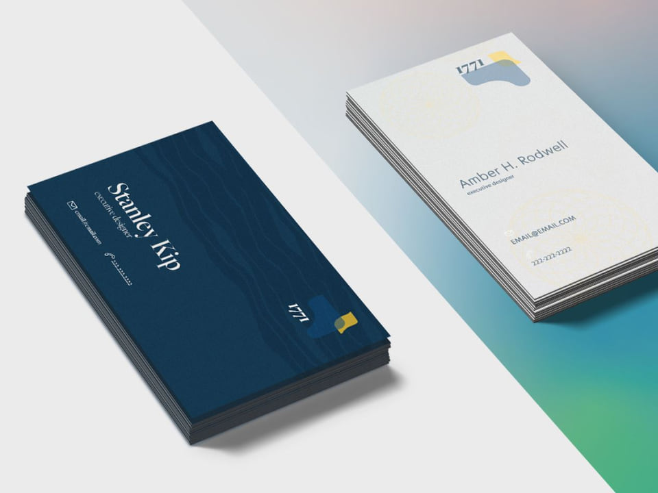 1771 N Street — Business Cards