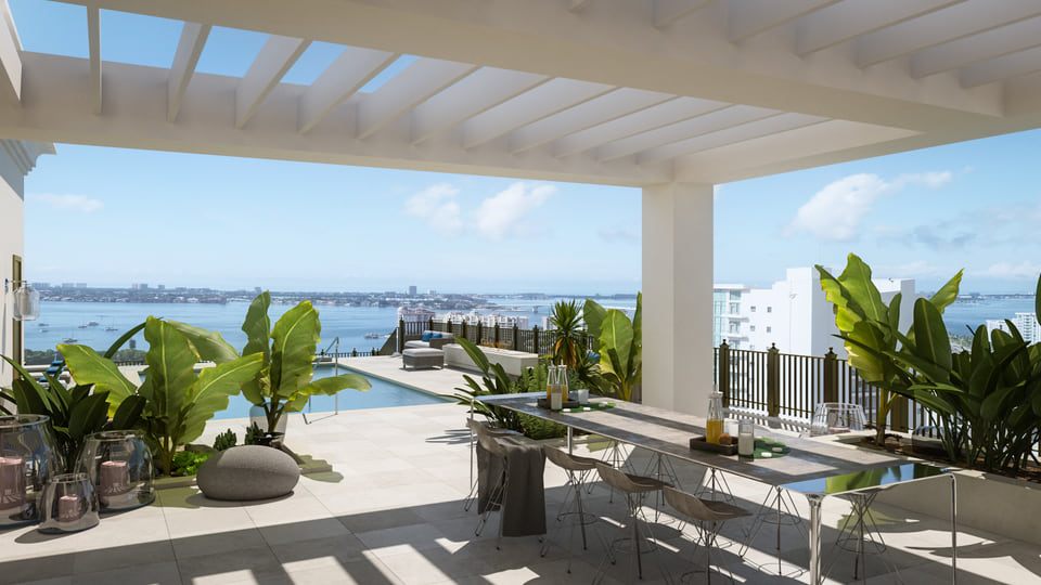 DeMarcay, Sarasota FL — GK Real Estate. Multifamily VR walkthrough across residences and amenity levels.