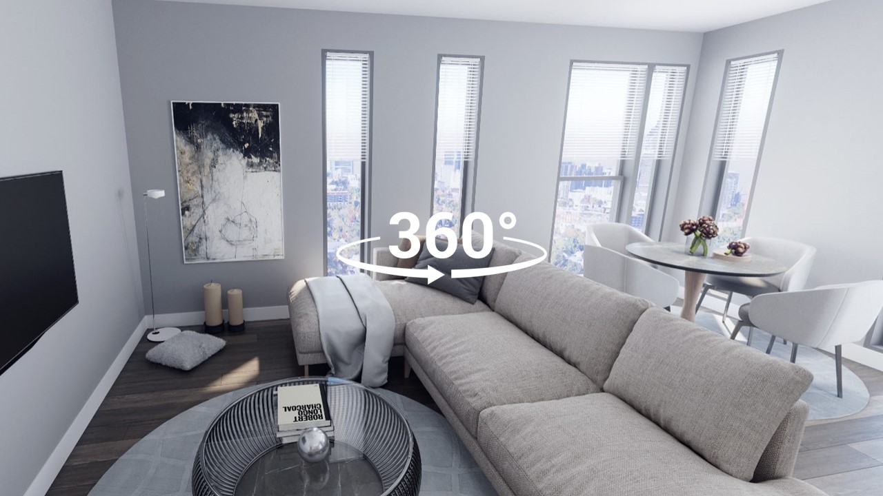Alta Dairies, Charlotte NC — Wood Partners. Multifamily 360° amenity and residential tour.