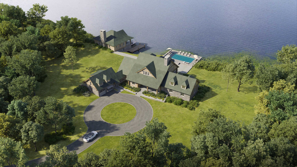 Single Family rendering in texas