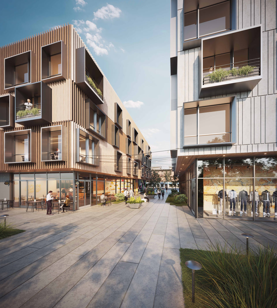Franklin and Teddy Multi Family Rendering in Seattle, Wa