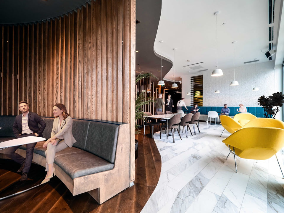 Northfield Cafe — after virtual staging