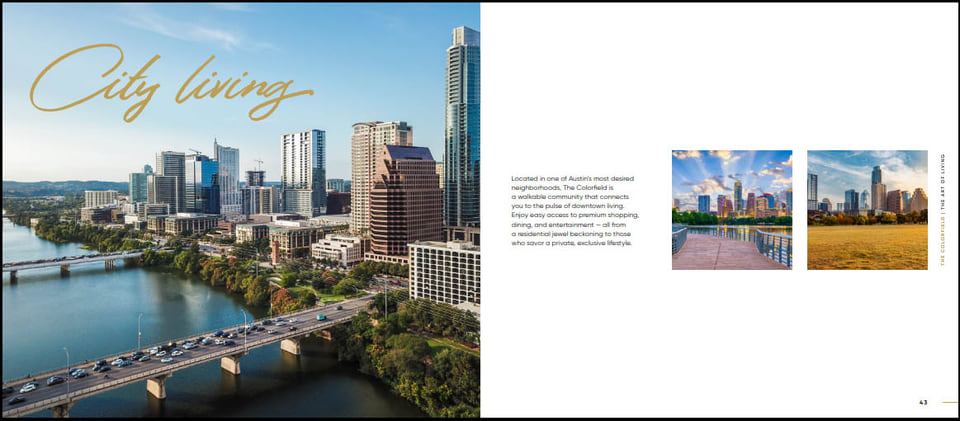 The Colorfield — Brochure Pages - Neighborhood
