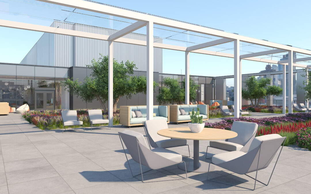architectural visualization rooftop seattle