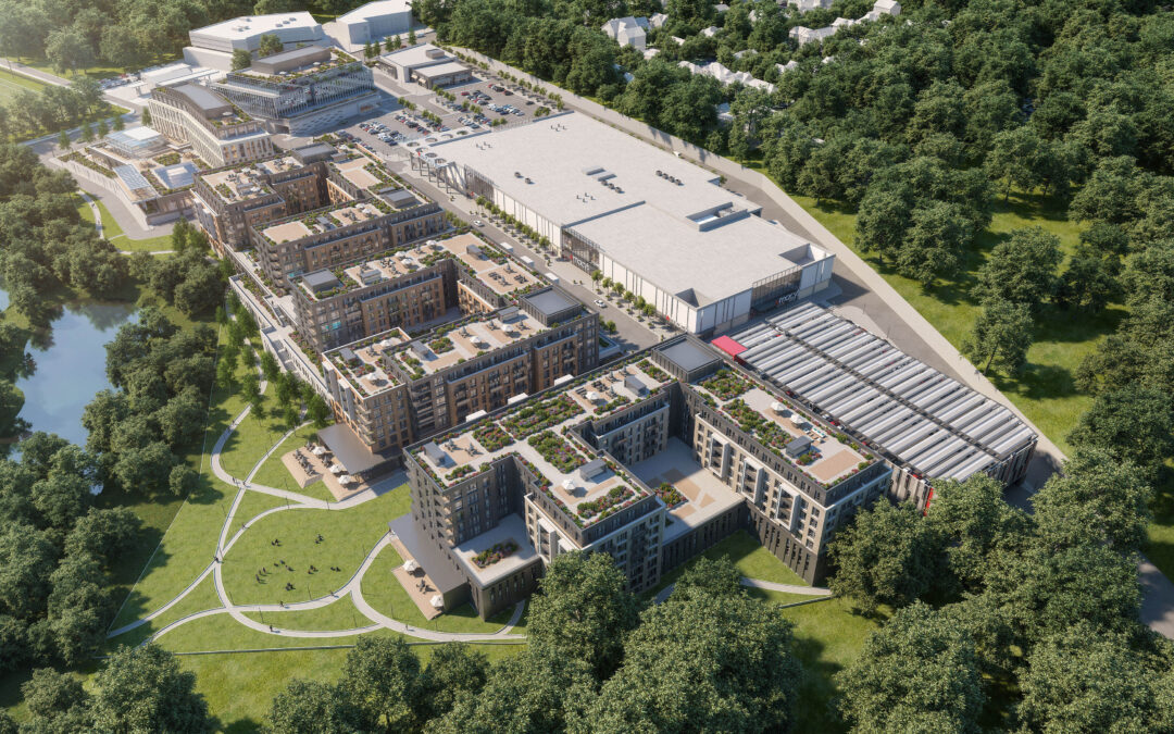 Aerial Rendering for Macys created by Radical Galaxy Studio