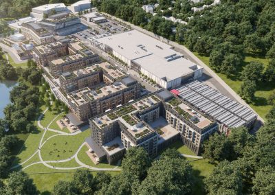 Aerial Rendering for Macys created by Radical Galaxy Studio