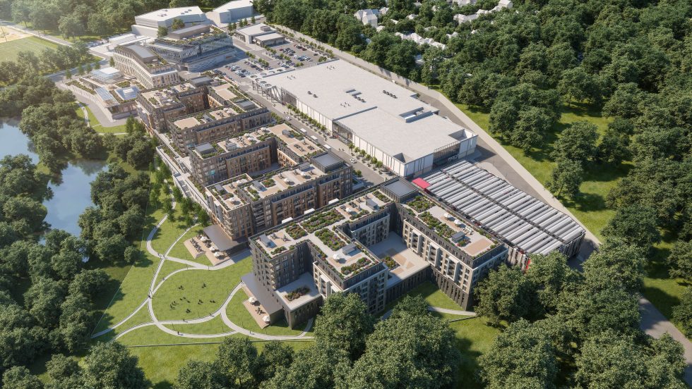 Aerial Rendering for Macys created by Radical Galaxy Studio