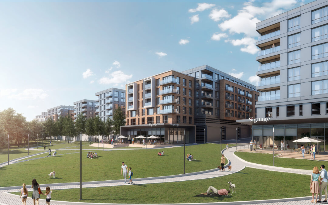 Renderings created by Radical Galaxy Studio for Brookfield Properties