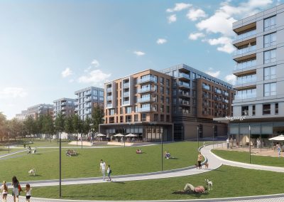 Renderings created by Radical Galaxy Studio for Brookfield Properties