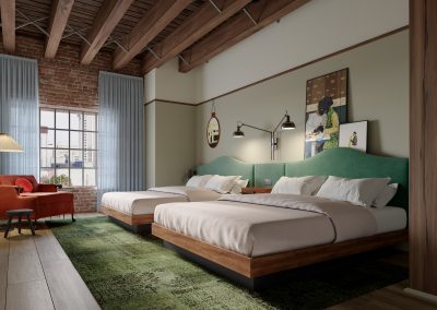 Hospitality Rendering Marriott created by Radical Galaxy Studio