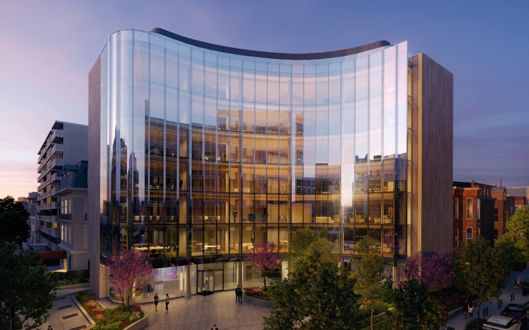 1771 N Exterior Rendering in Washington DC created by Radical Galaxy Studio for Stream Realty