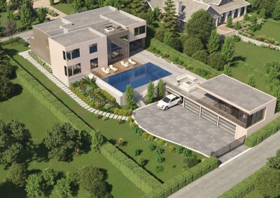 Single Family Rendering in Kirkland washington