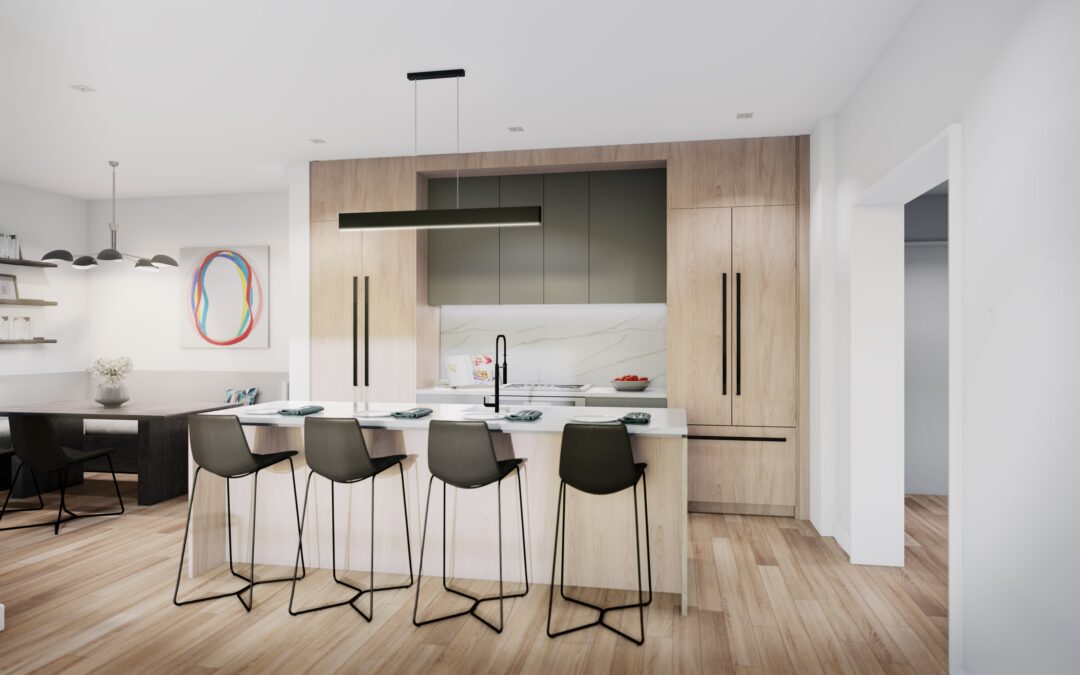 1400 w monroe Chicago Kitchen Rendering
