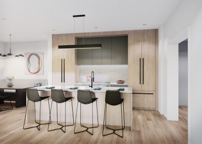 1400 w monroe Chicago Kitchen Rendering