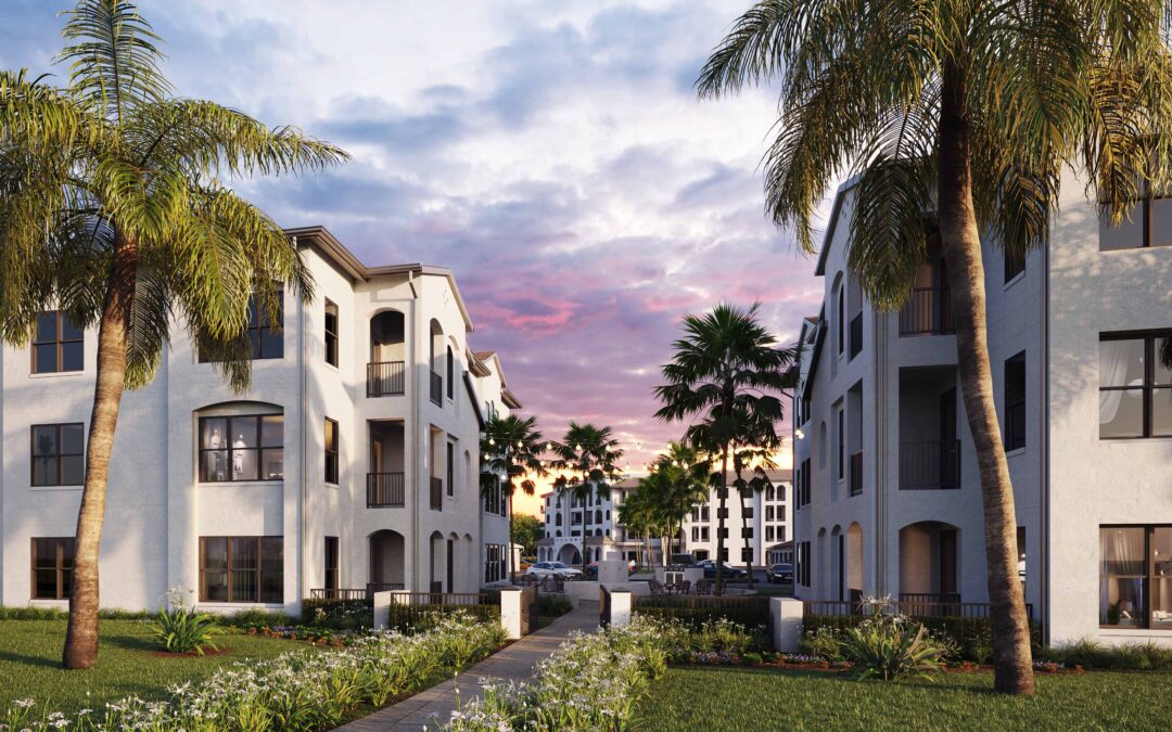 Courtyard Multifamily Visualization Firm in Orlando, Florida