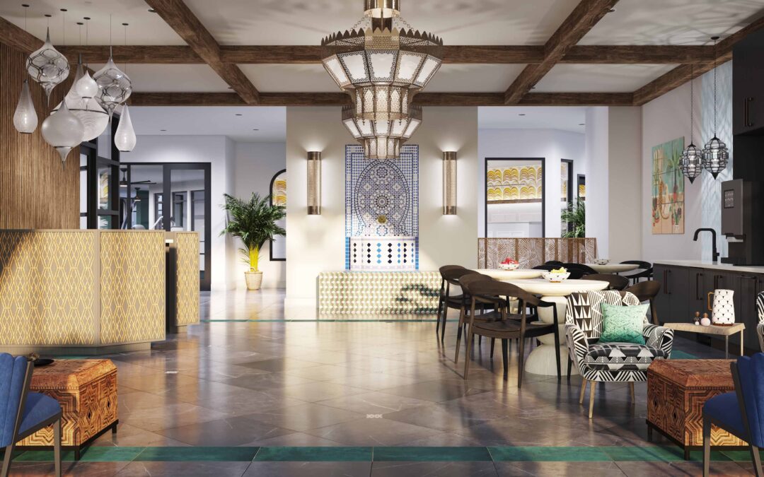 Lobby Rendering Champions Gate Florida