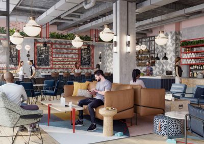 Hospitality Rendering Hyatt