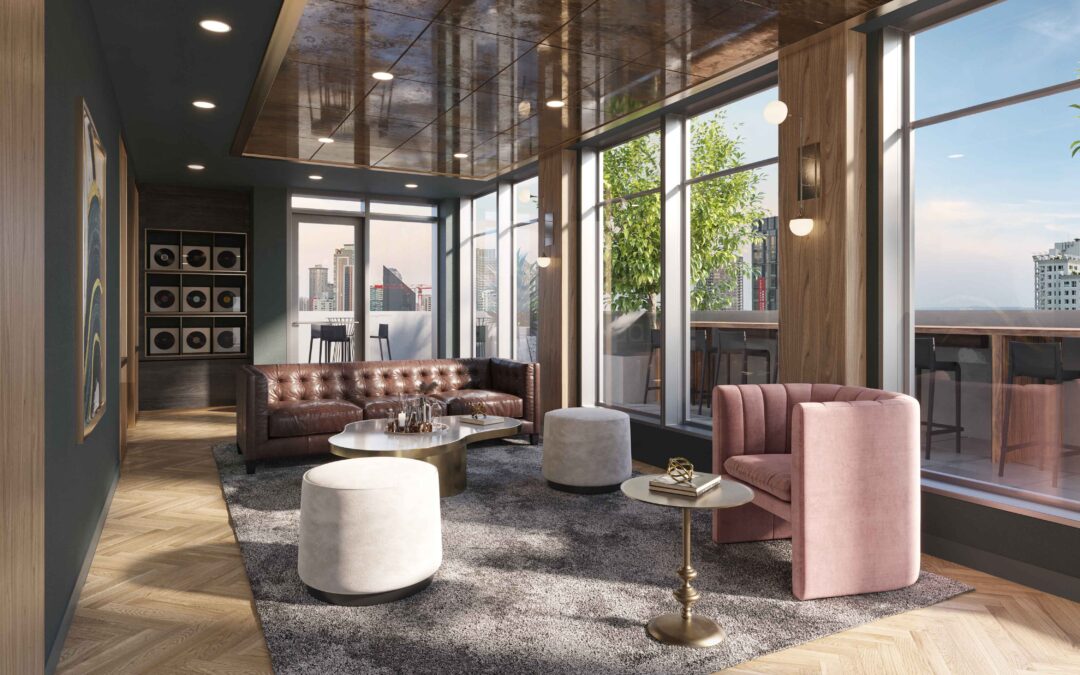Rendering Seattle Lounge