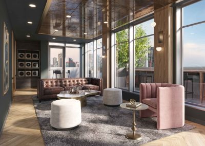 Rendering Seattle Lounge