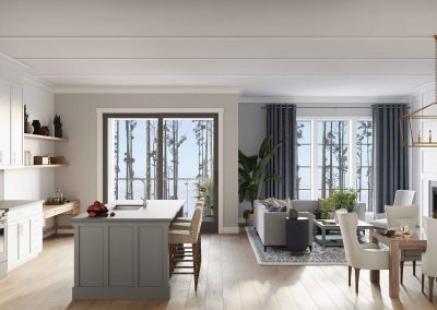 Seattle Rendering - Living Room