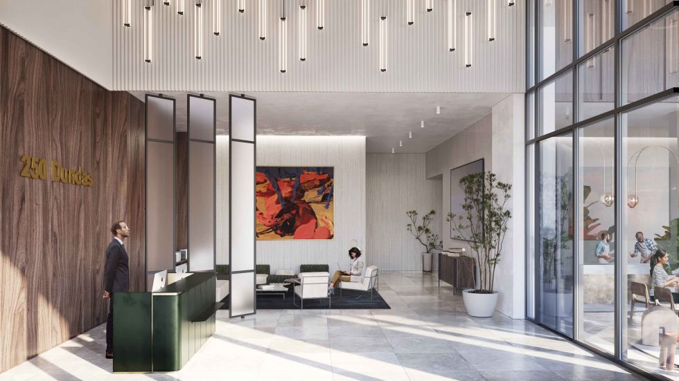 Lobby Rendering Toronto - Radical Galaxy Studio