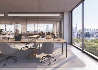 Toronto Office Rendering created by Radical Galaxy Studio