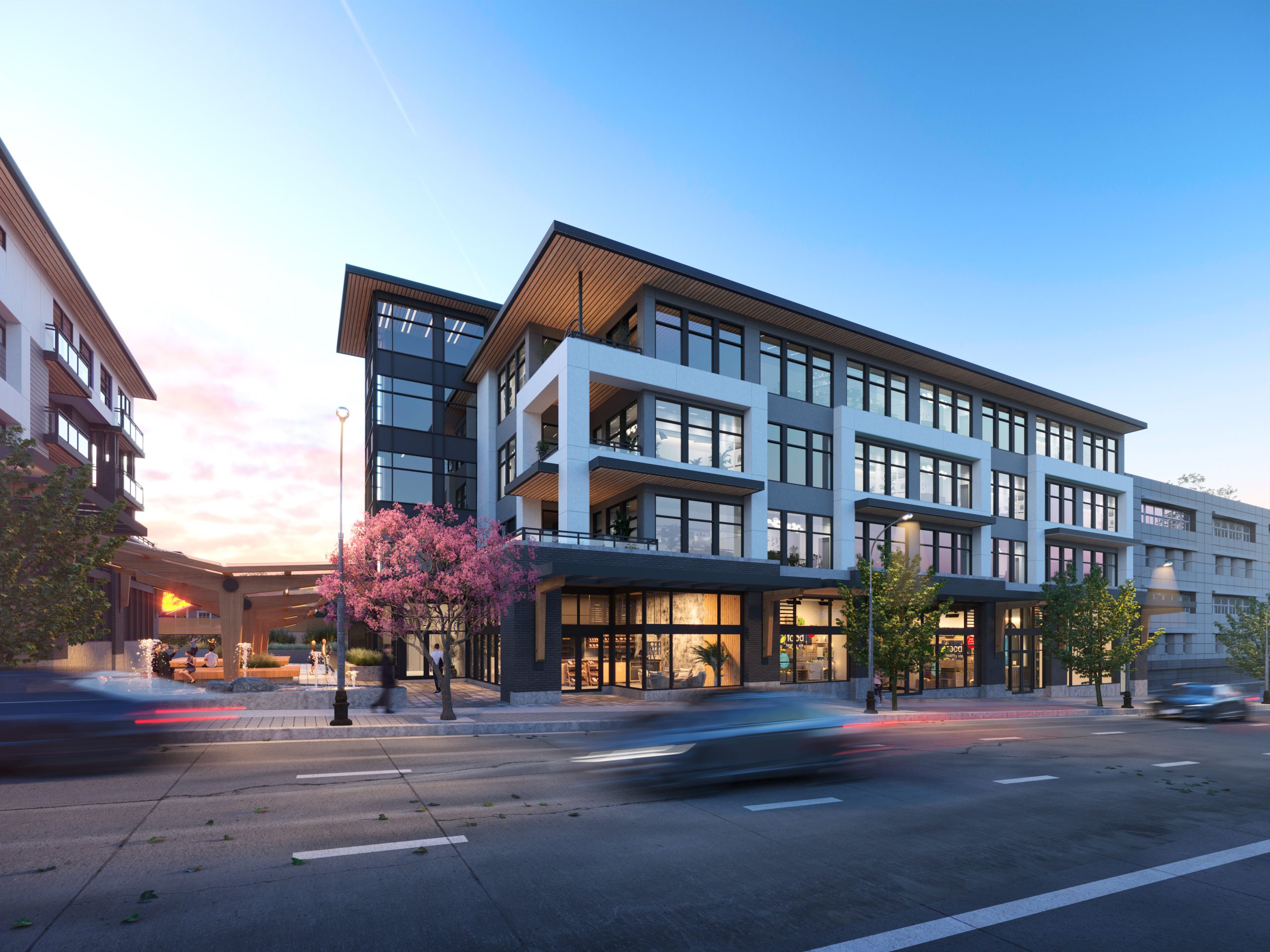 Vancouver Rendering Office Building