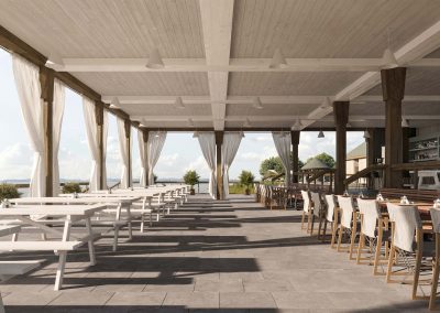rendering service for a hospitality brand in texas