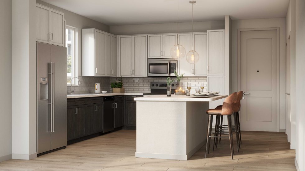 rendering service for a multi-family property