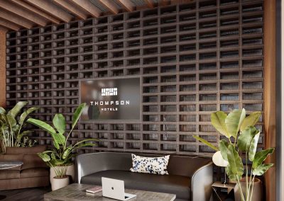 thompson hotel branded rendering