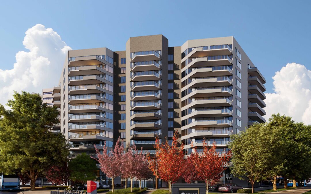 exterior multi family rendering