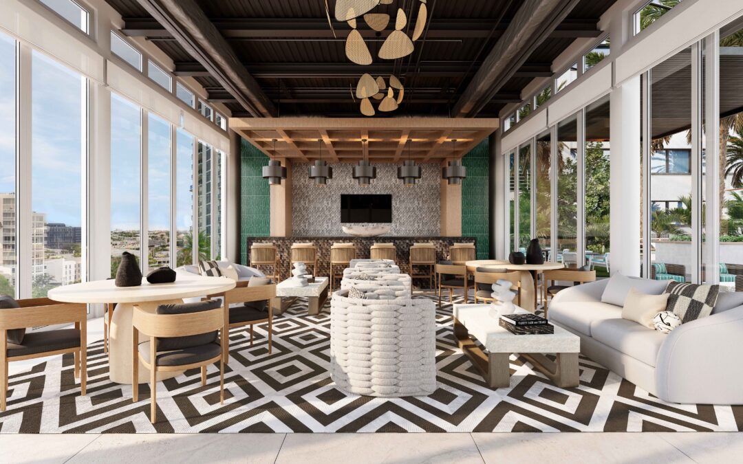 miami rendering created for an apartment building