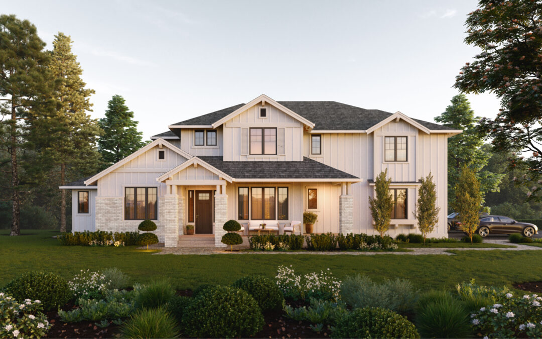 Single Family Home Rendering