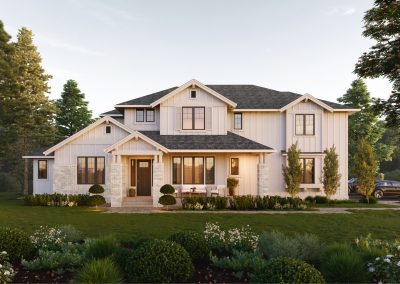 Single Family Home Rendering