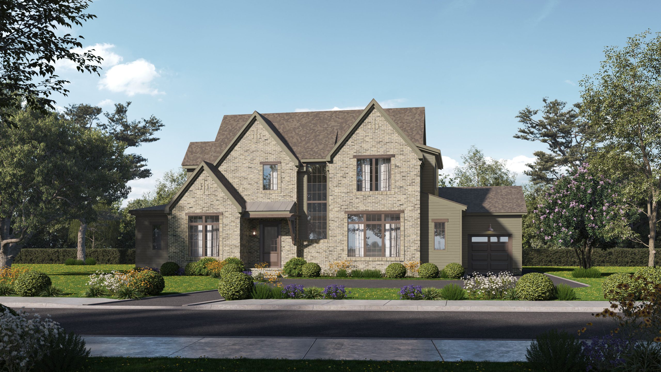 Leva Living Houston Clubhouse Rendering